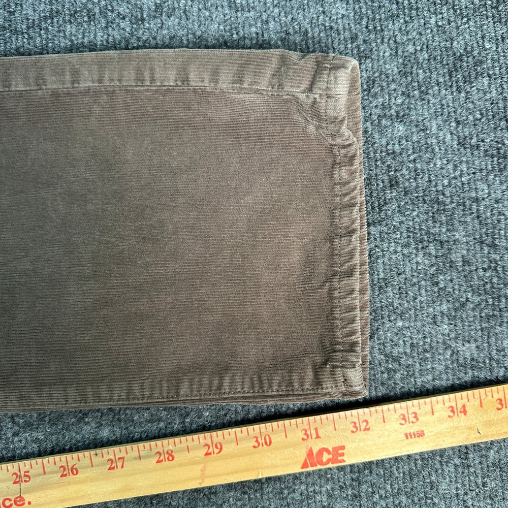 Faherty Brand Men's Brown Corduroy Pants Organic Cotton Blend Size 33x32 - Picture 3 of 11
